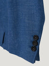 Cobalt Delon Silk Linen Jacket - Connolly
