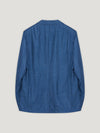 Cobalt Delon Silk Linen Jacket - Connolly