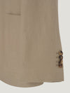 Taupe Linen Greenwich Jacket - Connolly