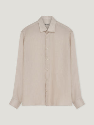 Bone Linen Richmond Shirt