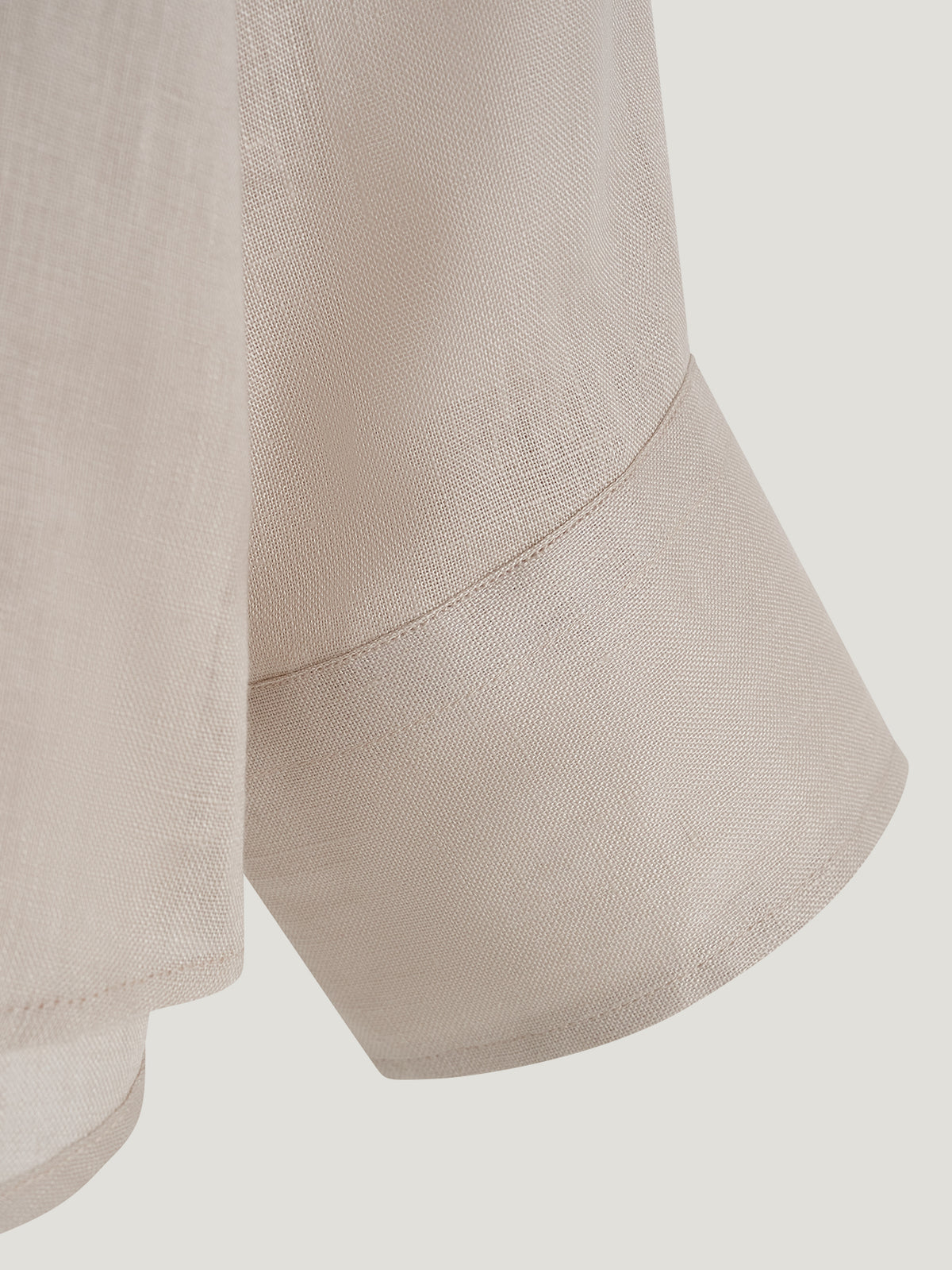 Bone Linen Richmond Shirt - Connolly