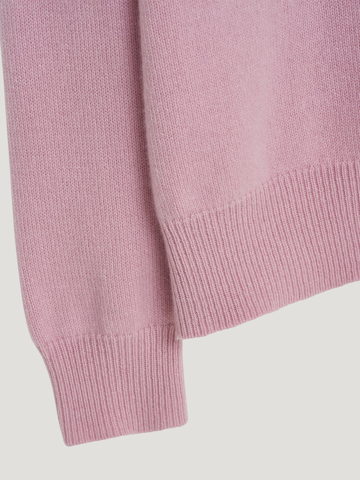 Pale Pink 4 Ply Favourite Sweater - Connolly