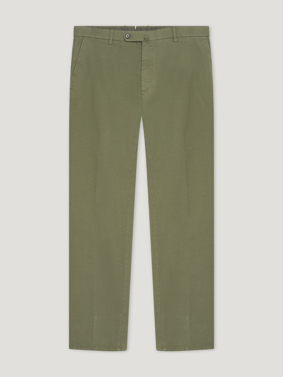 Green Gabardine Trousers - Connolly
