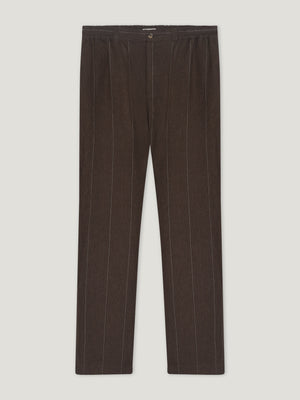 Brown Joes Linen Trousers