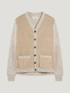 Stone Cord Front Cardigan