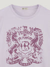 Lilac Connolly Crest T Shirt