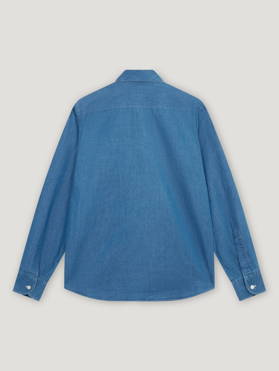 Light Blue Denim Richmond Shirt
