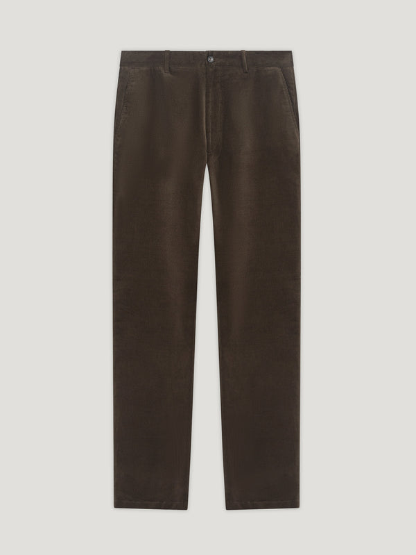 Dark Brown Cord Trousers
