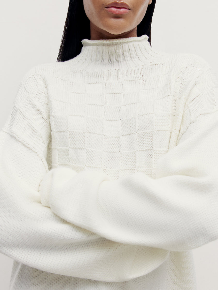White Deck Sweater - Connolly