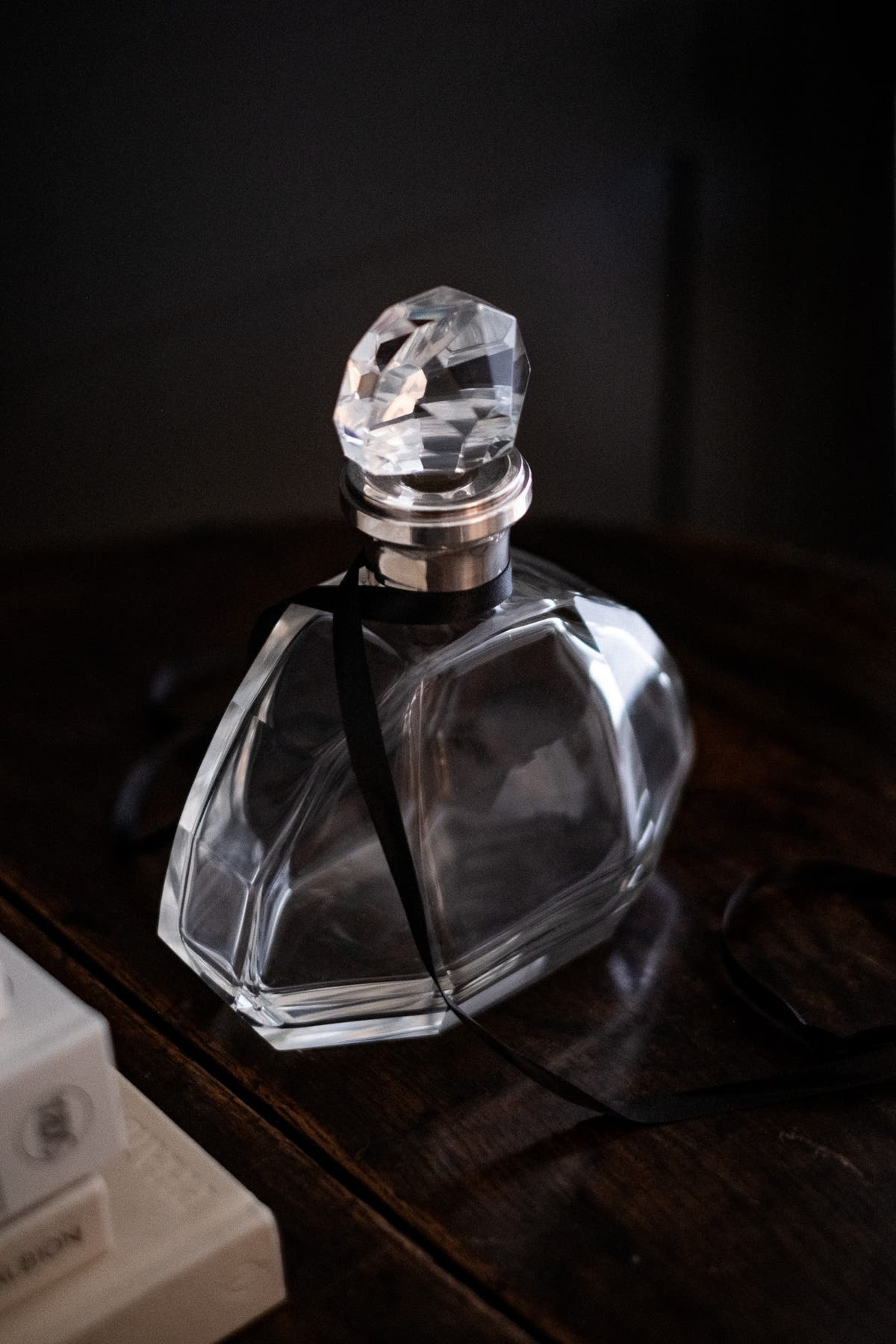 French Art Sterling Silver Fan Decanter - N/A - Connolly