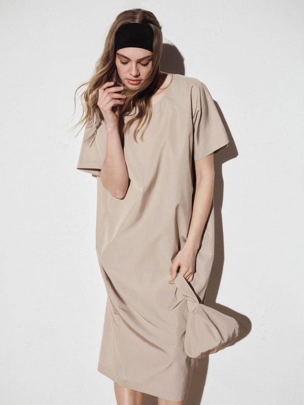 Wheat Doric Dress