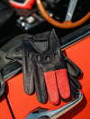 Black/Red Road Rage Gloves