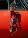 Red CB Tinted Driving Goggles