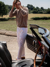 White Rally Trouser