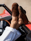 Dark Brown Driving Loafers