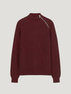 Burgundy Driving Sweater - Connolly