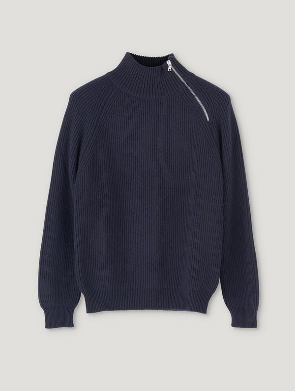 Navy Driving Sweater - Connolly