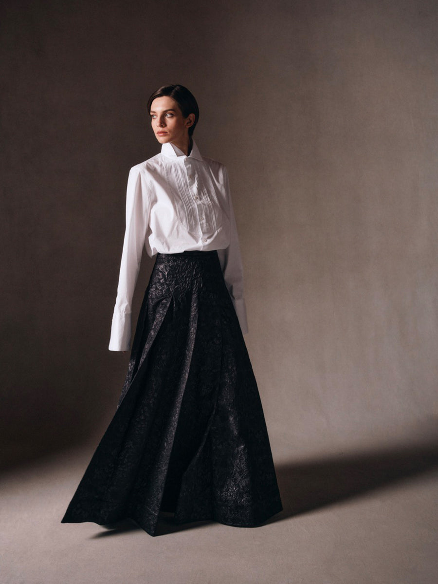 Brocade Long Skirt - Connolly