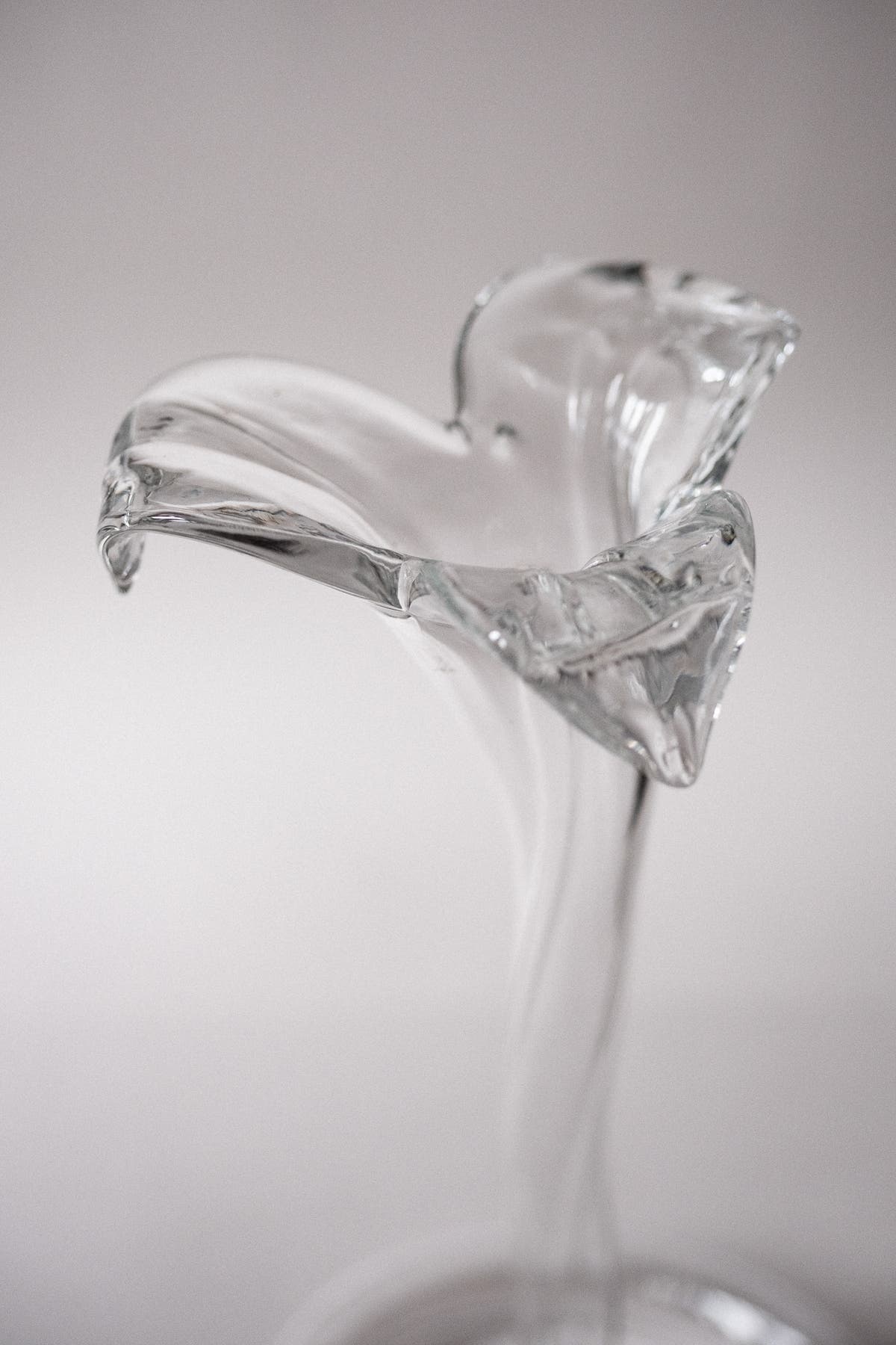 Glass Trumpet Tulip Vase - Connolly
