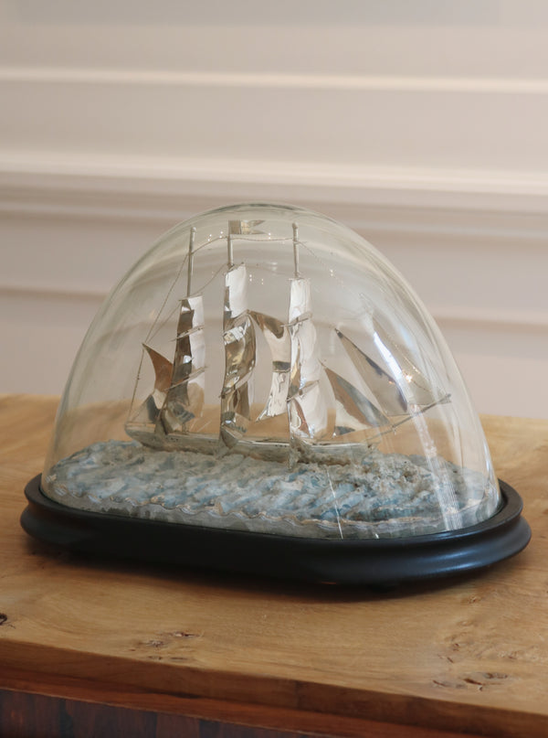 Silver And Spelter Clipper Trophy