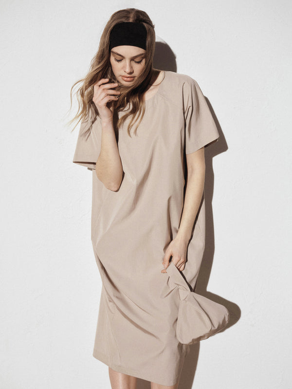 Wheat Doric Dress