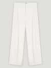 White Greta Trousers