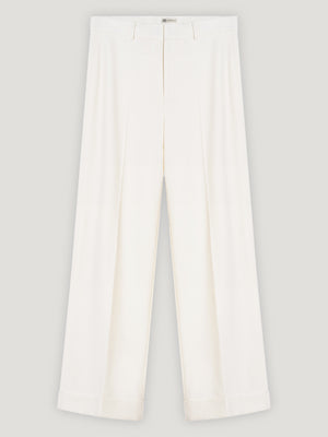 White Greta Trousers