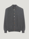 Anthracite Cashmere Cardigan