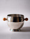 Silver Plated Ice Bucket With Bakelite - N/A - Connolly