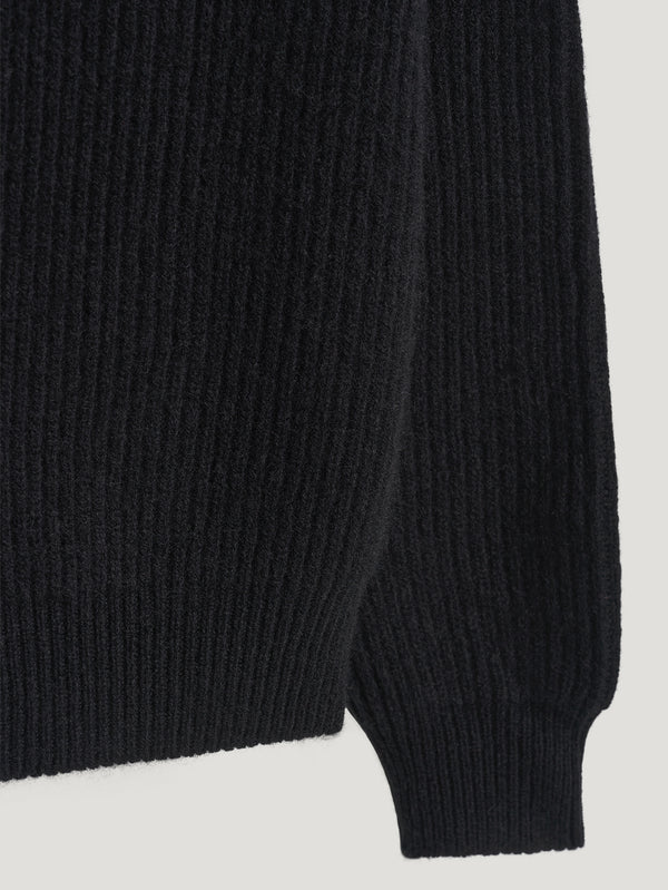 The Black Jean Sweater
