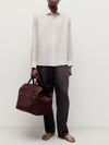 Brown Joes Linen Trousers - Connolly