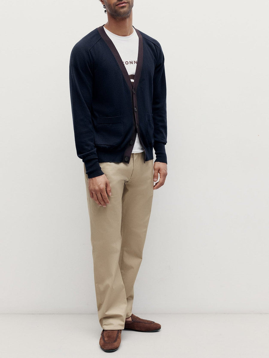 Navy Kerylos Cardigan - Connolly