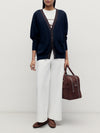 Navy Kerylos Cardigan - Connolly