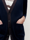 Navy Kerylos Cardigan - Connolly