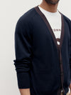 Navy Kerylos Cardigan - Connolly