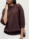 Brown La Mer Tee Shirt - Connolly