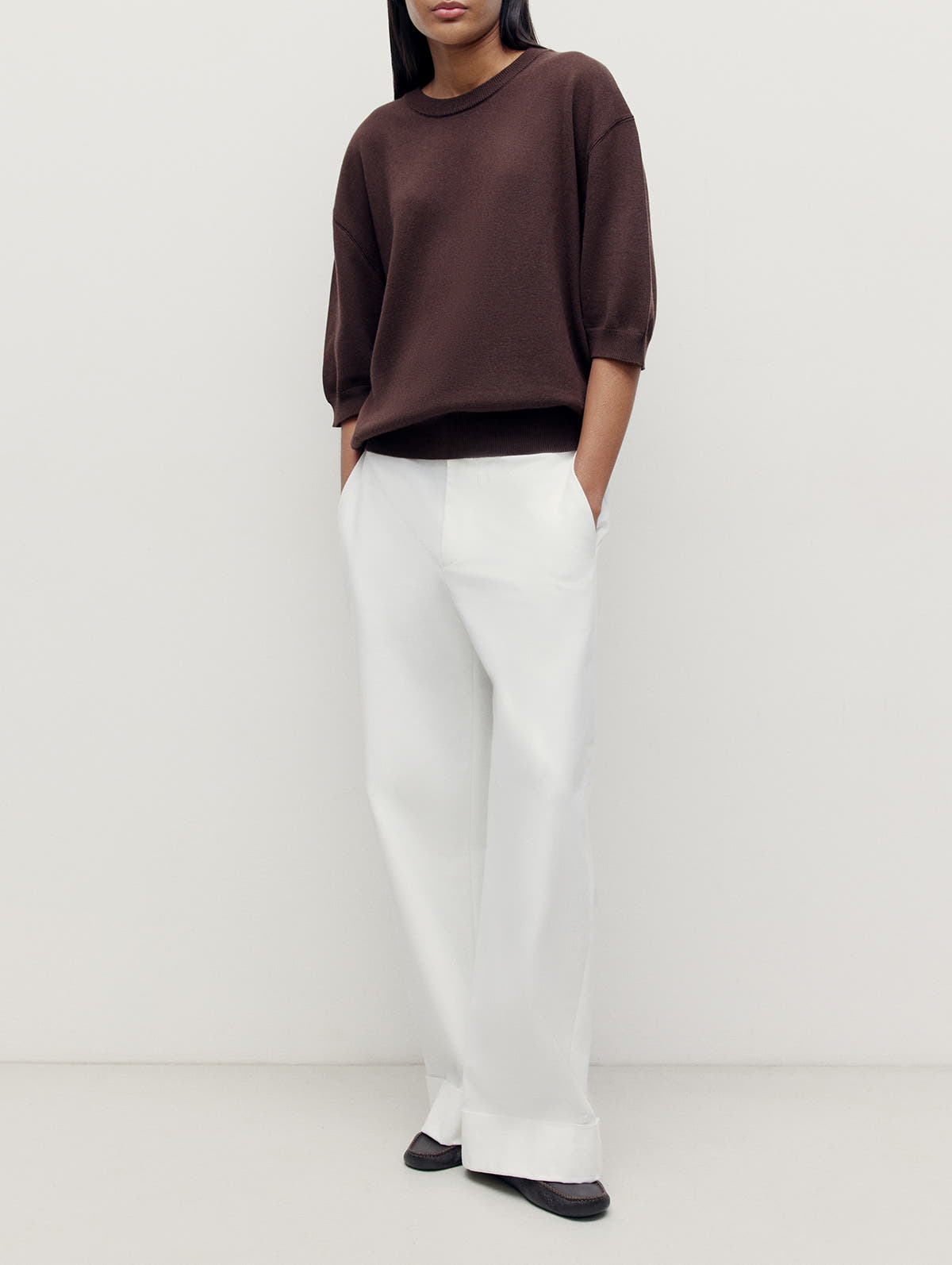 Brown La Mer Tee Shirt - Connolly