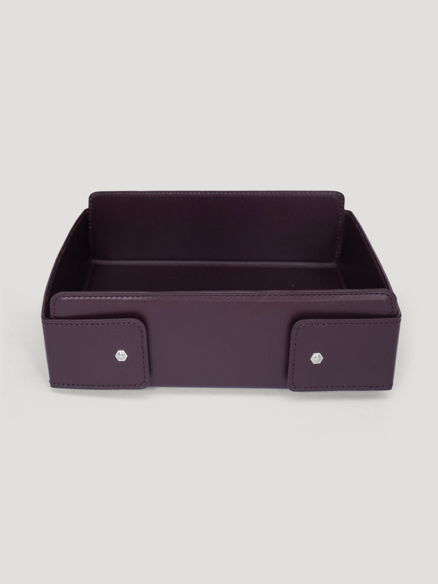 Burgundy Large Vide Poche - Connolly