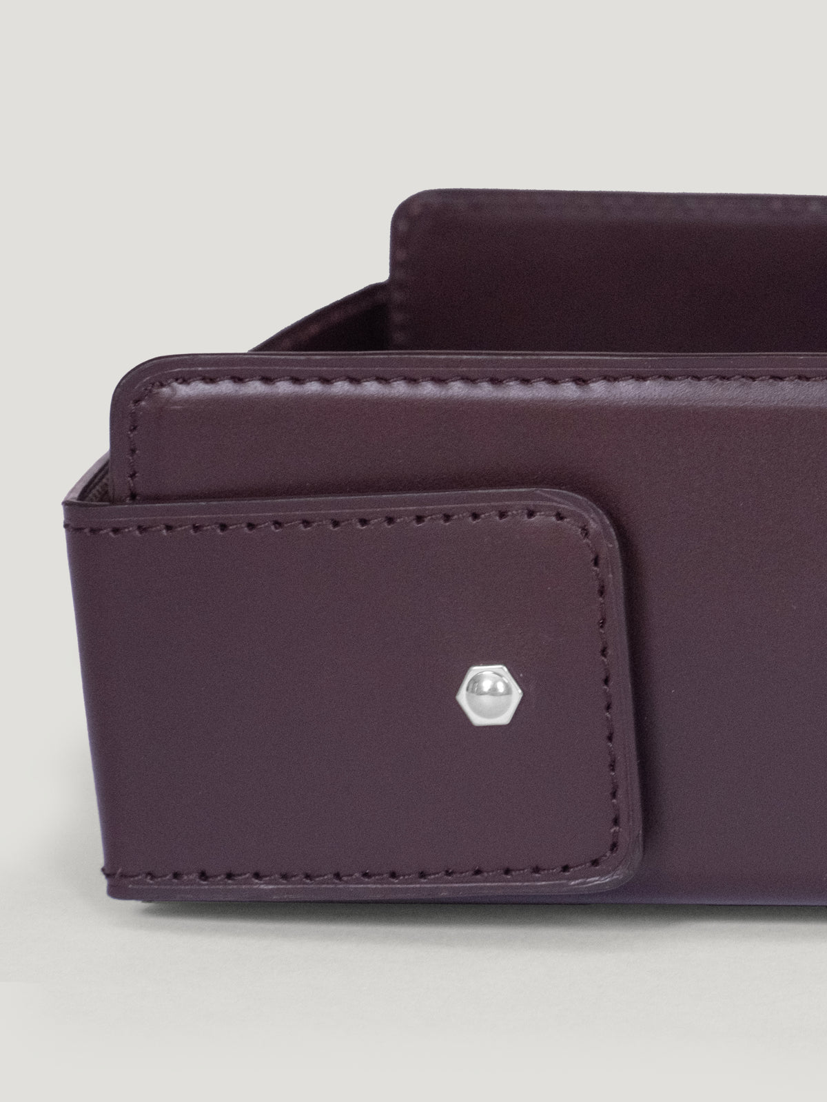Burgundy Large Vide Poche - Connolly