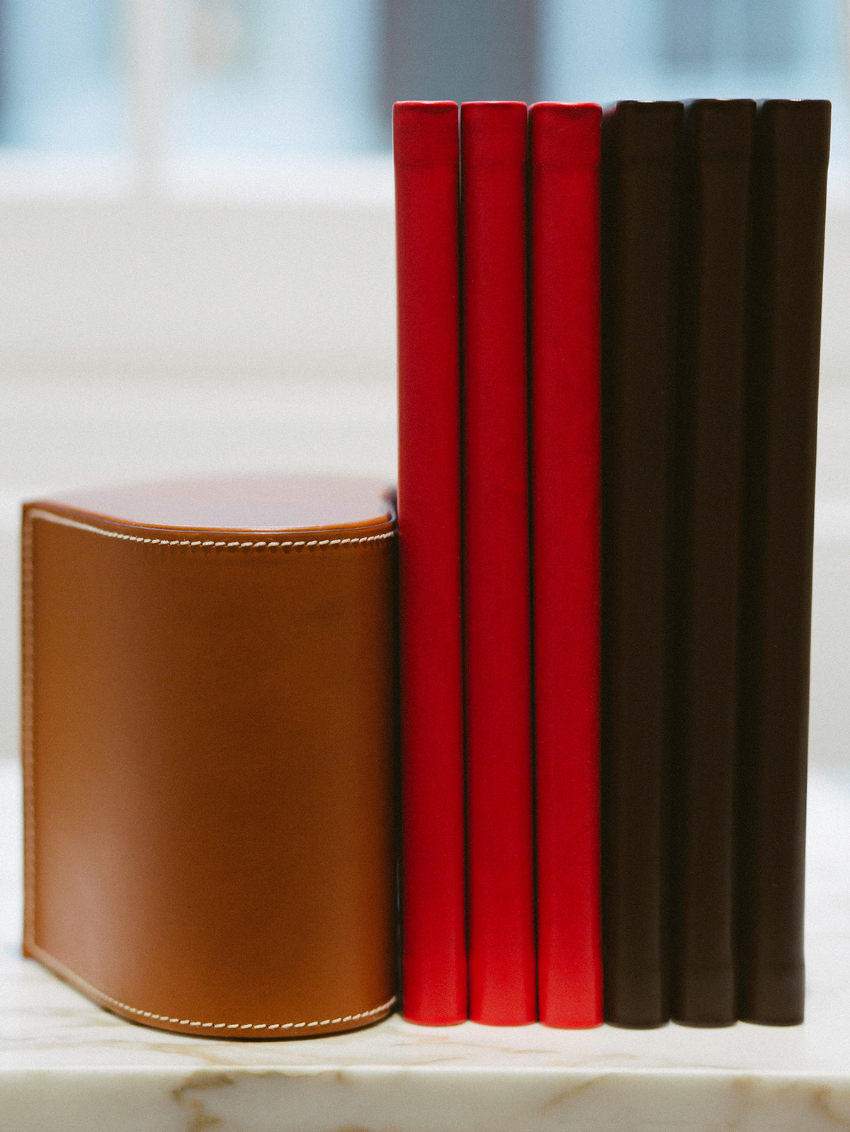Black A4 Leather Bound Notebook - Connolly