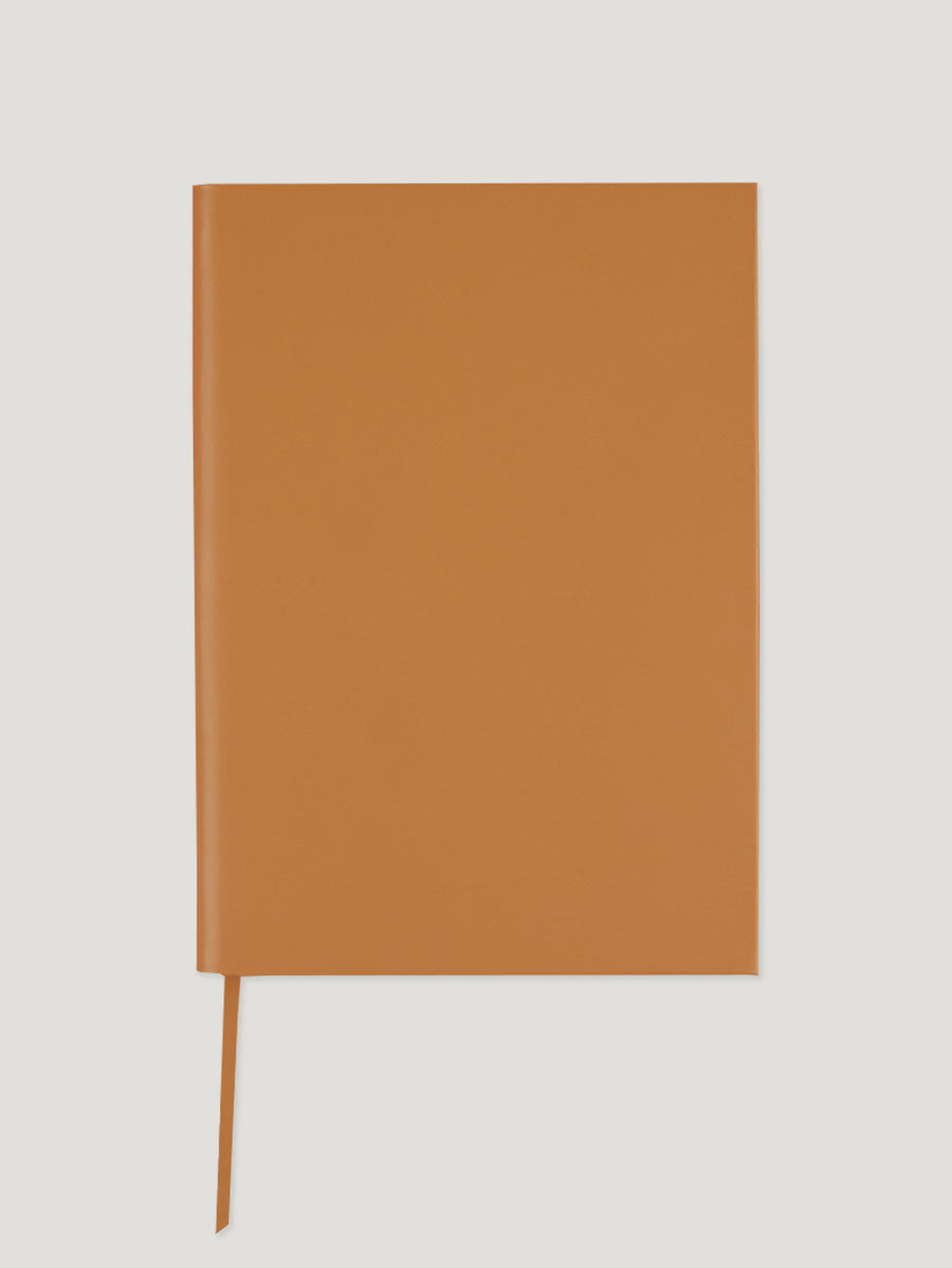 Tan A4 Leather Bound Notebook
