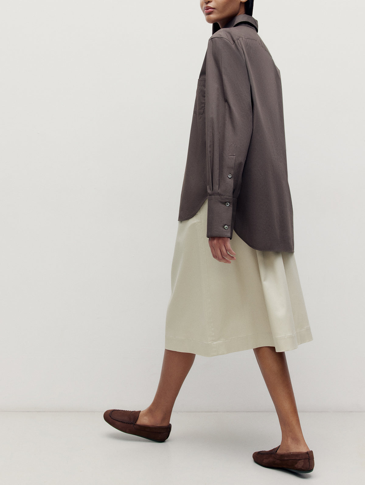 Brown Marella Shirt - Connolly