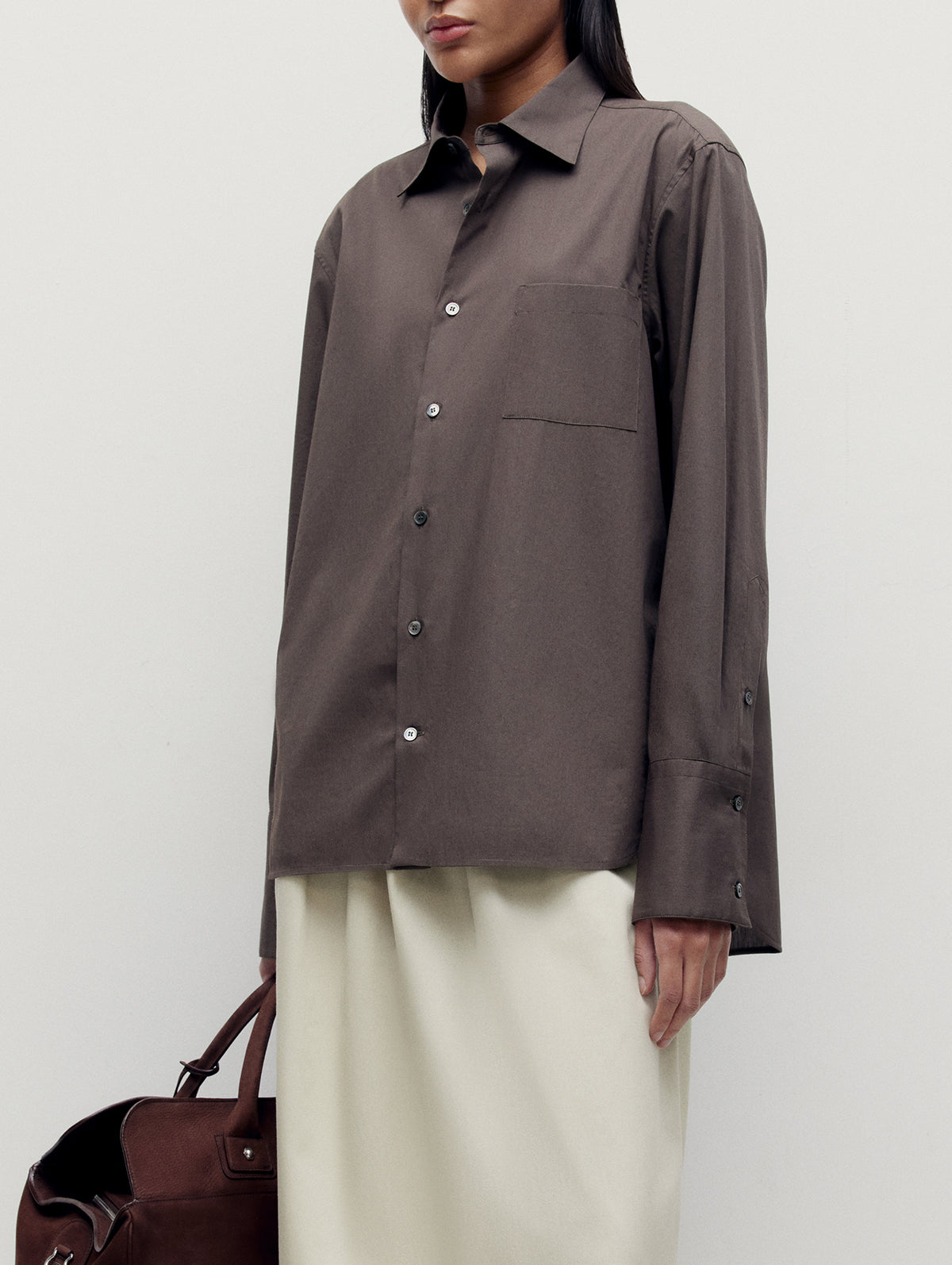 Brown Marella Shirt - Connolly