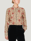 Middlemist's Satin Loose Fit Single Cuff Shirt