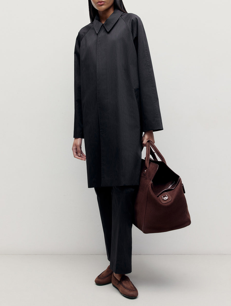 Moire Car Coat - Connolly