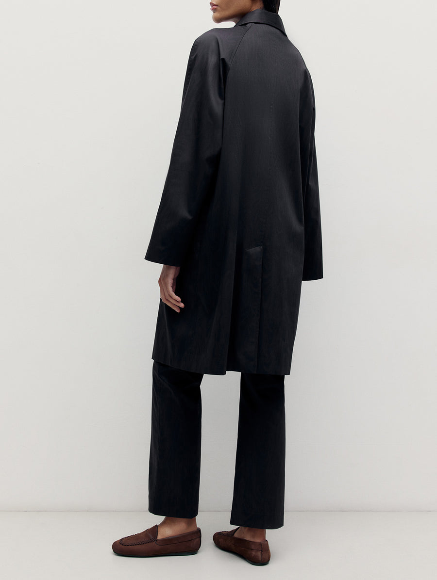 Moire Car Coat - Connolly