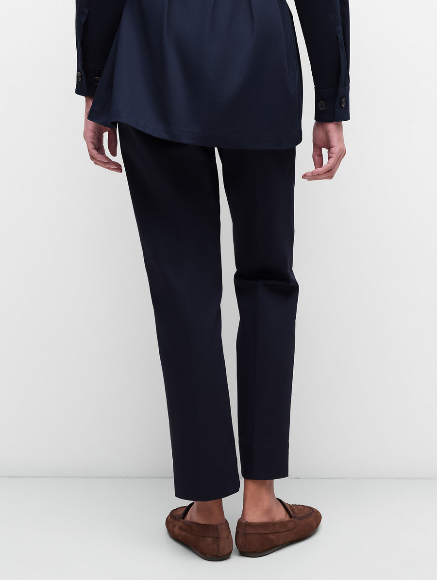 Navy Monaco Trousers