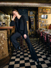 Black Nouvelle Trouser Suit