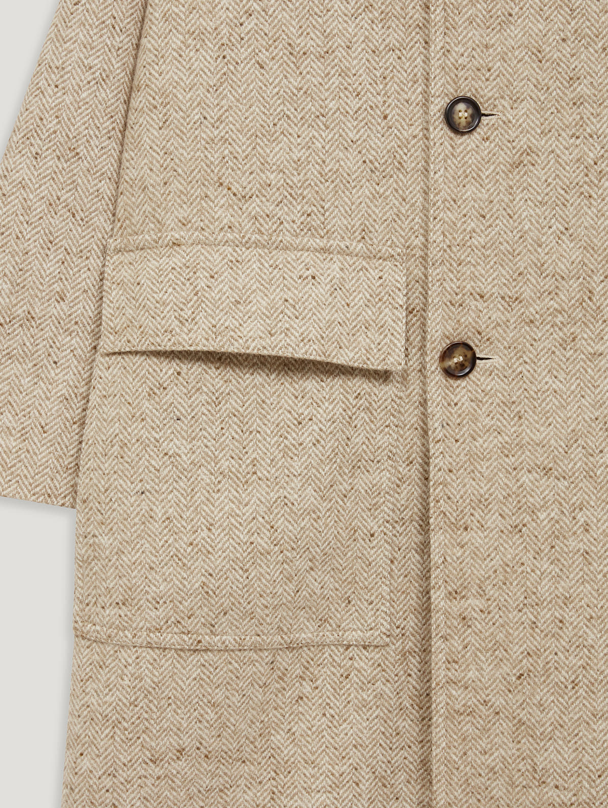 Oversized Martingale Coat
