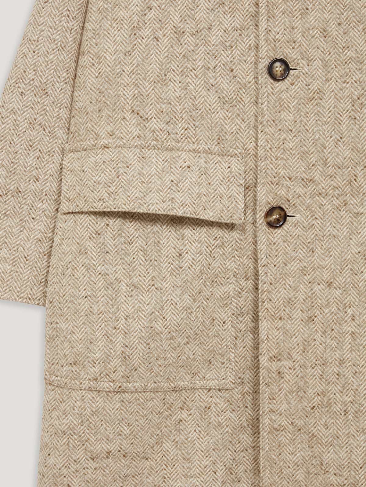 Oversized Martingale Coat